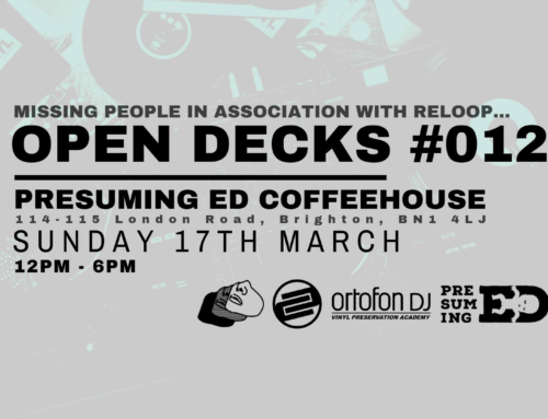 Missing People x Reloop: Open Decks #012
