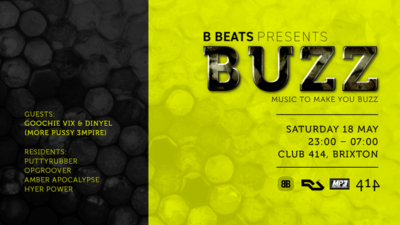 Buzz 3 club 414 flyer